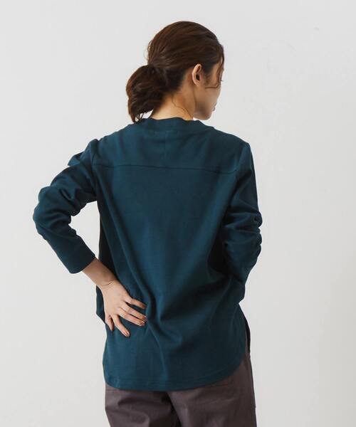 【セール】モックネックプルオーバー（Tシャツ/カットソー）｜LOGEMENT DE CLAIRE（ロジュモンドクレール）