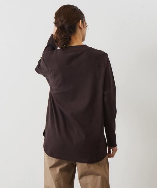 【セール】モックネックプルオーバー（Tシャツ/カットソー）｜LOGEMENT DE CLAIRE（ロジュモンドクレール）