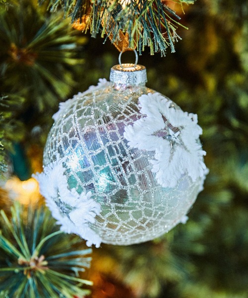 セール】ガラスボールオーナメント[CHRISTMAS 2024]（インテリア雑貨