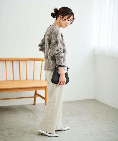 購入49350円 CALEE ショールカラーニットセーター M ハンドメイド CALEE - 購入49350円 CALEE ショールカラーニットセーター M