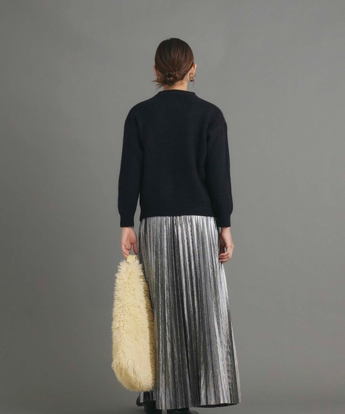 Edit Sheen（エディットシーン）の「ニットジップカーディガン（カーディガン/ボレロ・レディース・オフホワイト/キャメル/ブラック・M）」の18枚目の写真