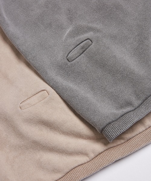 Dulcamara（ドゥルカマラ）の「ピグメントSWホックパーカー（パーカー・メンズ・ブラック/ベージュ/グリーン・0/1）」の21枚目の写真