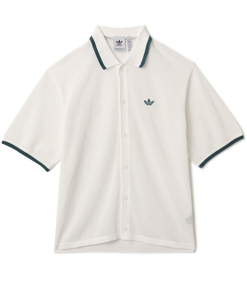adidas KNITTED SHIRT / アディダス ニット シャツ（ニット/セーター 