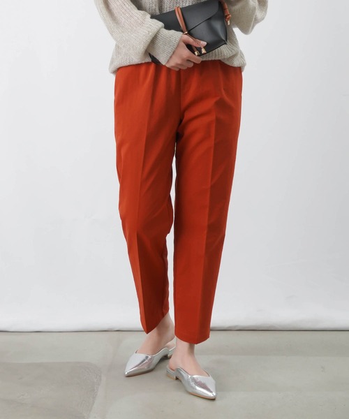 LUCA/LADY LUCK LUCA（ルカ/レディラックルカ）の「LC/LLL ハードストレッチパンツ（その他パンツ・レディース・ブラック/テラコッタ/グレイッシュベージュ・40/38/36）」の2枚目の写真