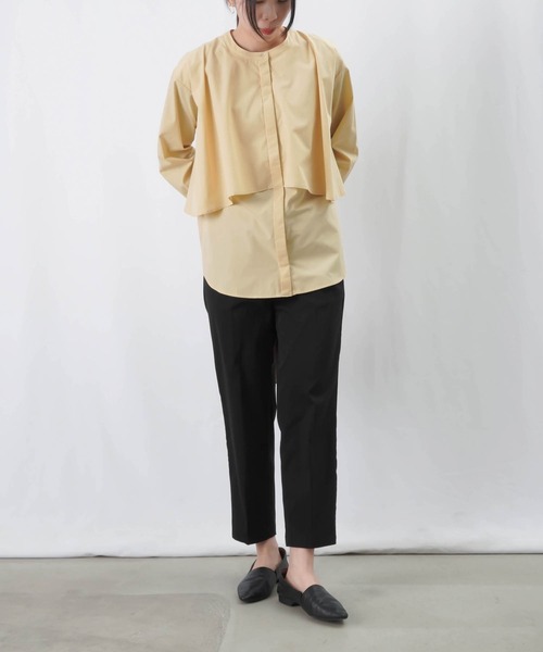 LUCA/LADY LUCK LUCA（ルカ/レディラックルカ）の「LC/LLL ハードストレッチパンツ（その他パンツ・レディース・ブラック/テラコッタ/グレイッシュベージュ・40/38/36）」の4枚目の写真