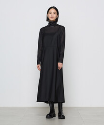 【ブライトリーセットアップ／セットアップ対応】ストレッチトロ ワンピース