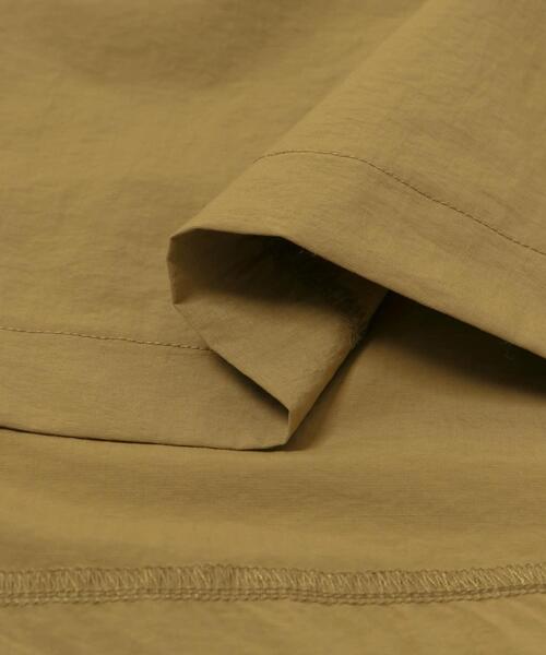 ITEMS URBANRESEARCH（アイテムズ アーバンリサーチ）の「リブドッキングナイロンワンピース（ワンピース・レディース・キャメル/ブラック・FREE）」の19枚目の写真