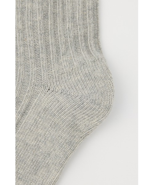 rienda（リエンダ）の「ルーズシアーソックス2（ソックス/靴下・レディース・ホワイト/ライトグレー・FREE）」の5枚目の写真