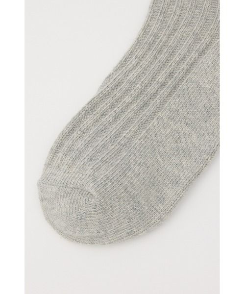 rienda（リエンダ）の「ルーズシアーソックス2（ソックス/靴下・レディース・ホワイト/ライトグレー・FREE）」の6枚目の写真