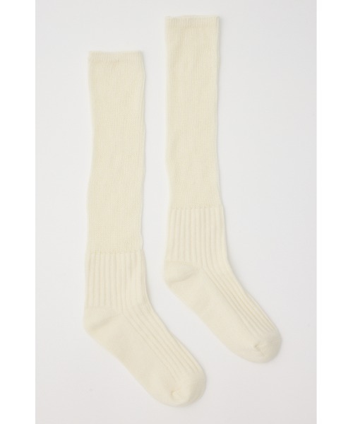 rienda（リエンダ）の「ルーズシアーソックス2（ソックス/靴下・レディース・ホワイト/ライトグレー・FREE）」の9枚目の写真