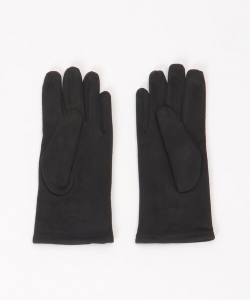 LBC（エルビーシー）の「ライン入りグローブ（手袋・レディース・ブラック/ベージュ・FREE）」の6枚目の写真