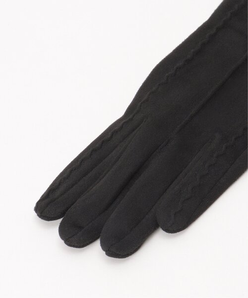 LBC（エルビーシー）の「ライン入りグローブ（手袋・レディース・ブラック/ベージュ・FREE）」の7枚目の写真