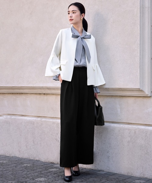 セットアップ 2点セットパーティー ワイドパンツドレス（セットアップ