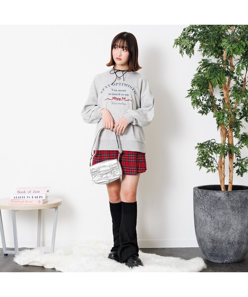 algy(アルジー)の「リボンギャザーショルダー(ショルダーバッグ・キッズ・ブラック/アイボリー/シルバー・FREE)」の14枚目の写真