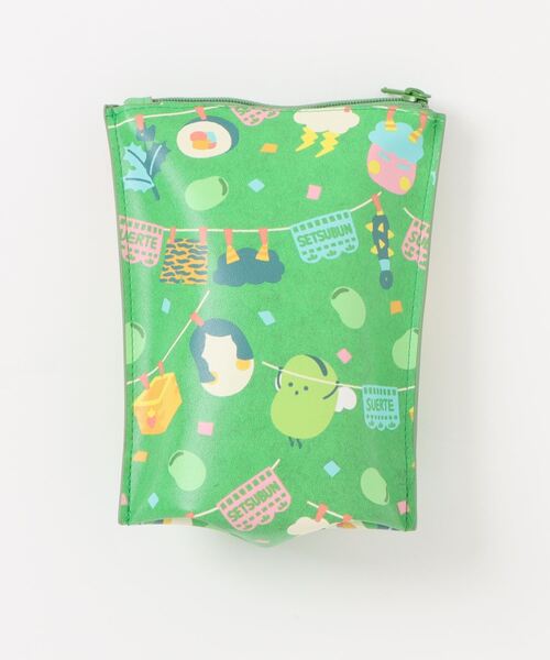 チチカカ（チチカカ）の「「ミーノ」コラボレーションパッケージ風ポーチ（ポーチ・レディース・イエロー/グリーン・FREE）」の17枚目の写真
