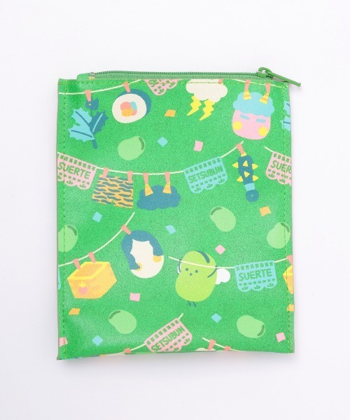 チチカカ（チチカカ）の「「ミーノ」コラボレーションパッケージ風ポーチ（ポーチ・レディース・イエロー/グリーン・FREE）」の9枚目の写真