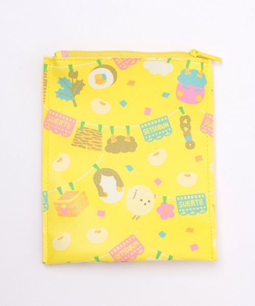 チチカカ（チチカカ）の「「ミーノ」コラボレーションパッケージ風ポーチ（ポーチ・レディース・イエロー/グリーン・FREE）」の10枚目の写真