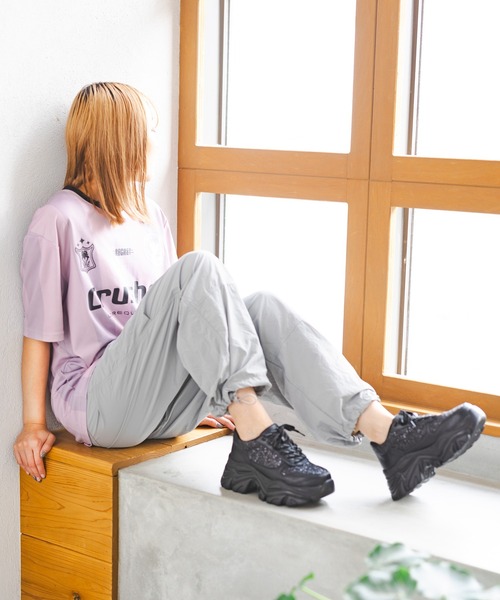 attagirl（アタガール）の「厚底グリッタースニーカー（スニーカー・レディース・ブラック/ホワイト/ピンク・S/M/L/LL/3L）」の11枚目の写真