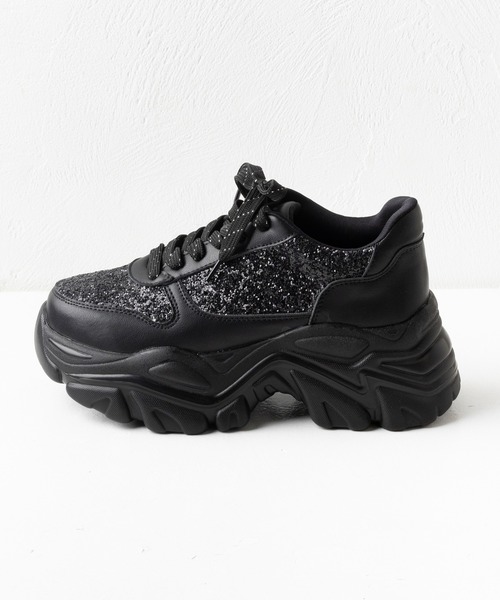 attagirl（アタガール）の「厚底グリッタースニーカー（スニーカー・レディース・ブラック/ホワイト/ピンク・S/M/L/LL/3L）」の15枚目の写真