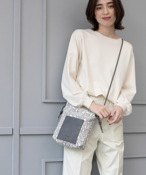 OPAQUE.CLIP(オペークドットクリップ)の「ジョーゼット切替スリーブニット【洗濯機洗い可】(ニット/セーター・レディース・サックスブルー/ブラック/ライトグレー/イエロー系その他/アイボリー・38/40/36/42)」の8枚目の写真