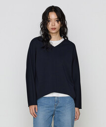 COMME CA | ソフトストレッチダンボールニット プルオーバー(Tシャツ/カットソー)