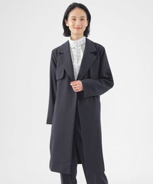 新品未使用　トランスワーク　TRANS WORKトレンチコート 38 タグ付き はっ水】【中わたライナー付】【ウォッシャブル】2WAYﾂｲﾙ