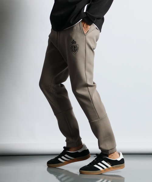 煮梅　1207 BLACK LABEL〕：セットアップ ダンボールニットジップパーカー