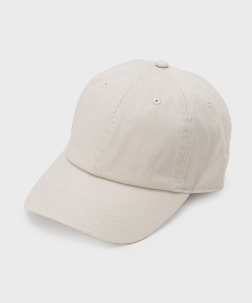 OPAQUE.CLIP(オペークドットクリップ)の「コットンツイルキャップ(キャップ・レディース・チャコールグレー/ブラック/ブルー系/ブラック系/オレンジ系その他2/ライトベージュ・00)」の5枚目の写真