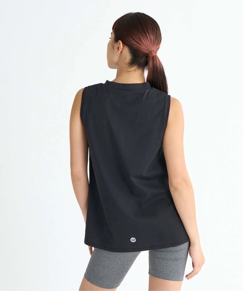 ROXY(ロキシー)の「DURABLE HEART /ロキシーカッティングデザインタンクトップ(タンクトップ・レディース・ホワイト/ブラック/オレンジ・SMALL/MEDIUM/LARGE)」の5枚目の写真