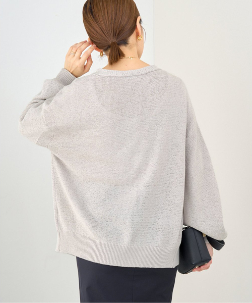 セール】テープヤーン ピン付き カーディガン（カーディガン/ボレロ