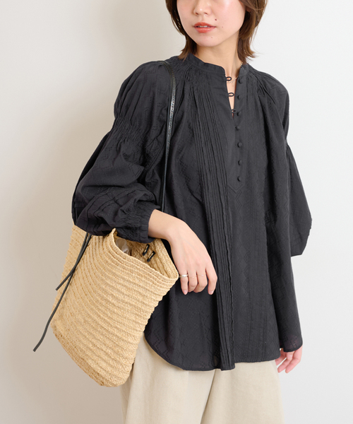 JOURNAL STANDARD relume ピンタックブラウス ジャーナルスタンダード レリューム JOURNAL STANDARD relume