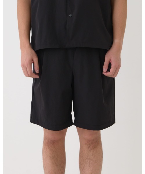 THOUSAND MILE（サウザンドマイル）の「【THOUSAND MILE】SHORT SLEEVE SHIRT & SHORT PANTS SET/ショートスリーブシャツ＆ショートパンツ3点セット（セットアップ・メンズ・チャコール/ブラック・MEDIUM/SMALL/X-LARGE/LARGE）」の11枚目の写真