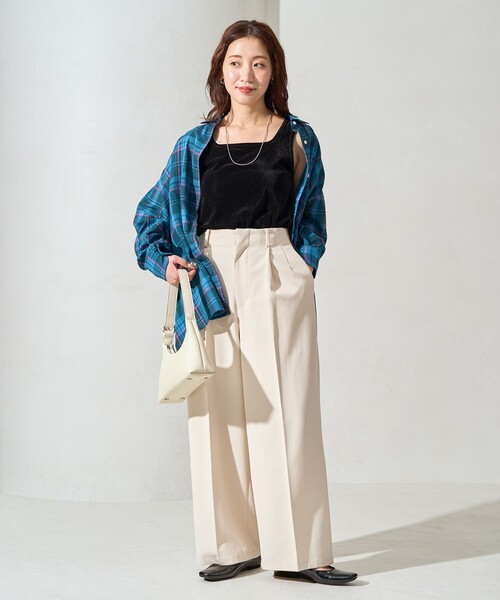 HeRIN.CYE | Velour tank top (タンクトップ ) |SHEL'TTER WEBSTORE