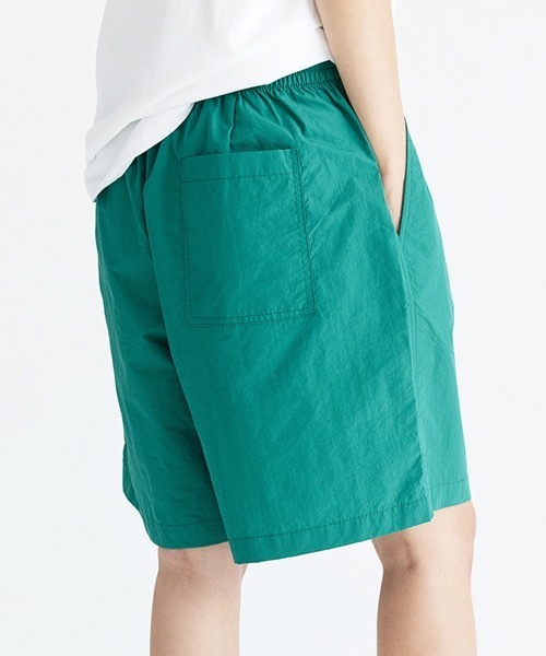 rehacer(レアセル)の「R. : Nylon Wide Easy Shorts(その他パンツ・メンズ・ネイビー/パープル/イエロー/グリーン/ベージュ/ブラック・LARGE/X-LARGE/MEDIUM)」の19枚目の写真