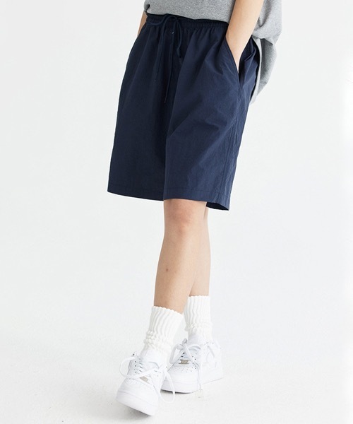 rehacer(レアセル)の「R. : Nylon Wide Easy Shorts(その他パンツ・メンズ・ネイビー/パープル/イエロー/グリーン/ベージュ/ブラック・LARGE/X-LARGE/MEDIUM)」の22枚目の写真