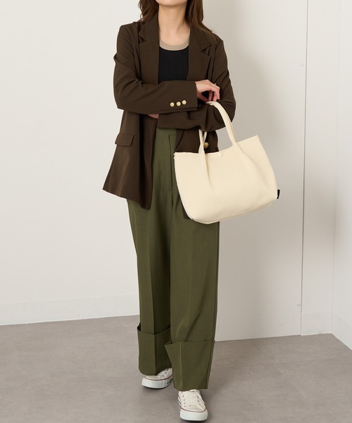 ROOTOTE(ルートート)の「【ROOTOTE】トートバッグ LT.デリ.ルフル-B #(トートバッグ・レディース・ブラック/グレー/アイボリー/ベージュ・FREE)」の13枚目の写真