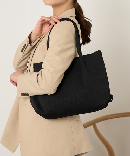 ROOTOTE(ルートート)の「【ROOTOTE】トートバッグ LT.デリ.ルフル-B #(トートバッグ・レディース・ブラック/グレー/アイボリー/ベージュ・FREE)」の5枚目の写真