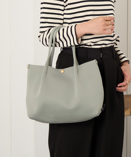 ROOTOTE(ルートート)の「【ROOTOTE】トートバッグ LT.デリ.ルフル-B #(トートバッグ・レディース・ブラック/グレー/アイボリー/ベージュ・FREE)」の16枚目の写真