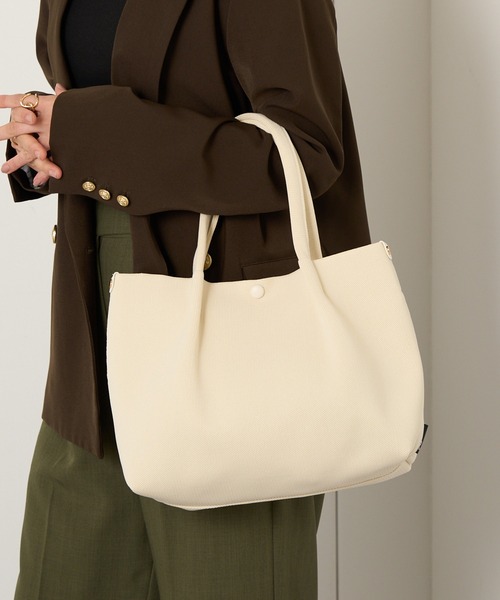 ROOTOTE(ルートート)の「【ROOTOTE】トートバッグ LT.デリ.ルフル-B #(トートバッグ・レディース・ブラック/グレー/アイボリー/ベージュ・FREE)」の11枚目の写真