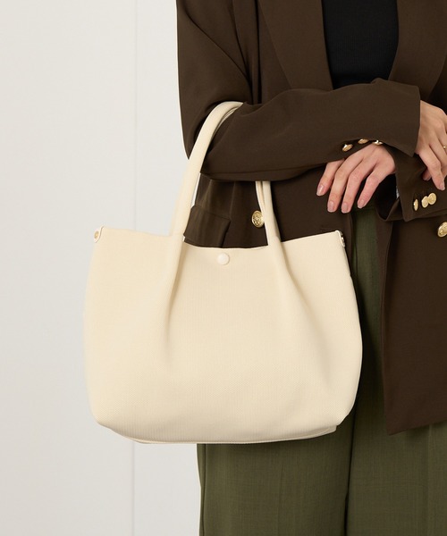 ROOTOTE(ルートート)の「【ROOTOTE】トートバッグ LT.デリ.ルフル-B #(トートバッグ・レディース・ブラック/グレー/アイボリー/ベージュ・FREE)」の10枚目の写真