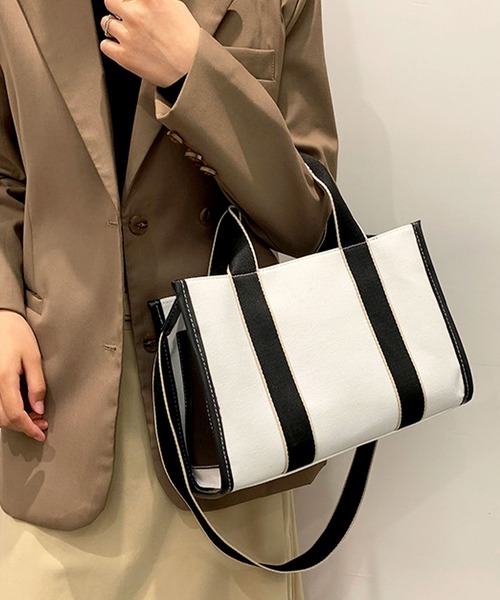 オリジナル キャンバスバイカラートートバッグ(S)【最安値605円