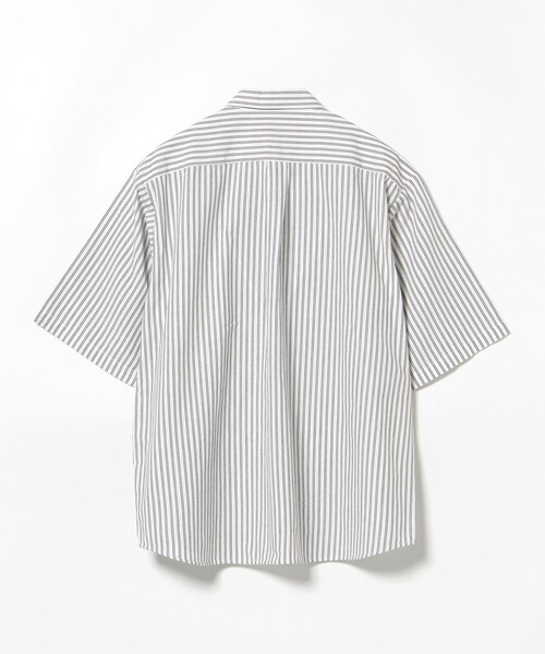 BEAMS HEART(ビームスハート)の「GMS ストライプ オックス ワークシャツ(シャツ/ブラウス・メンズ・ホワイト×ブラック/ブルー系その他・SMALL/MEDIUM/LARGE)」の10枚目の写真