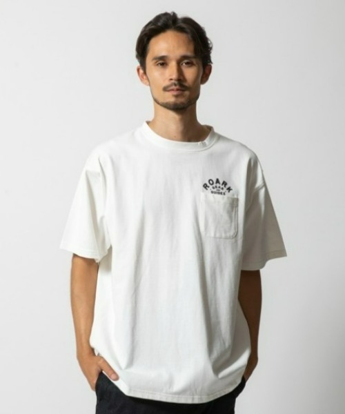 ROARK REVIVAL(ロアークリバイバル)の「【ROARK】"GEAR & GUIDES" FINE TECH DRY TEE(Tシャツ/カットソー・メンズ・グリーン系その他/ホワイト・LARGE/MEDIUM/X-LARGE)」の8枚目の写真