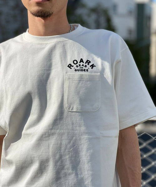 ROARK REVIVAL(ロアークリバイバル)の「【ROARK】"GEAR & GUIDES" FINE TECH DRY TEE(Tシャツ/カットソー・メンズ・グリーン系その他/ホワイト・LARGE/MEDIUM/X-LARGE)」の6枚目の写真