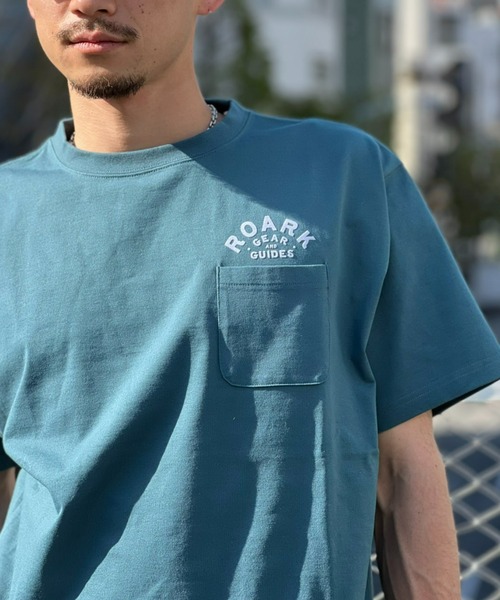 ROARK REVIVAL(ロアークリバイバル)の「【ROARK】"GEAR & GUIDES" FINE TECH DRY TEE(Tシャツ/カットソー・メンズ・グリーン系その他/ホワイト・LARGE/MEDIUM/X-LARGE)」の7枚目の写真