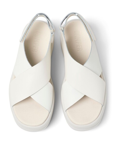 CAMPER（カンペール）の「[カンペール] PELOTAS FLOTA UP / サンダル（サンダル・レディース・ホワイト・23.5cm/23.0cm/24.0cm/25.0cm/22.5cm/25.5cm）」の4枚目の写真