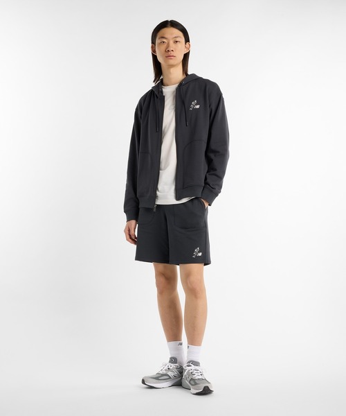 NEW BALANCE(ニューバランス)の「大谷翔平 フレンチテリーフルジップフーディ(パーカー・メンズ・ブラック/ベージュ・XX-LARGE/X-LARGE/LARGE/MEDIUM/SMALL)」の9枚目の写真