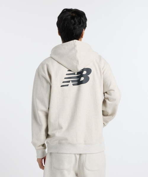 NEW BALANCE(ニューバランス)の「大谷翔平 フレンチテリーフルジップフーディ(パーカー・メンズ・ブラック/ベージュ・XX-LARGE/X-LARGE/LARGE/MEDIUM/SMALL)」の12枚目の写真