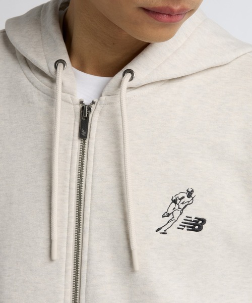 NEW BALANCE(ニューバランス)の「大谷翔平 フレンチテリーフルジップフーディ(パーカー・メンズ・ブラック/ベージュ・XX-LARGE/X-LARGE/LARGE/MEDIUM/SMALL)」の13枚目の写真