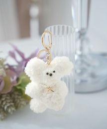 le reve vaniller（ル レーヴ ヴァニレ）の「vaniller オリジナル チャーム付き ベア キーチャーム le reve vaniller（キーホルダー）」